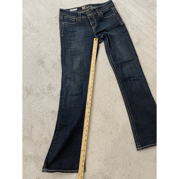 KUT From The Kloth Natalie High Rise Bootcut Jeans Womens 2 Blue Dark Wash Denim - Picture 6 of 11